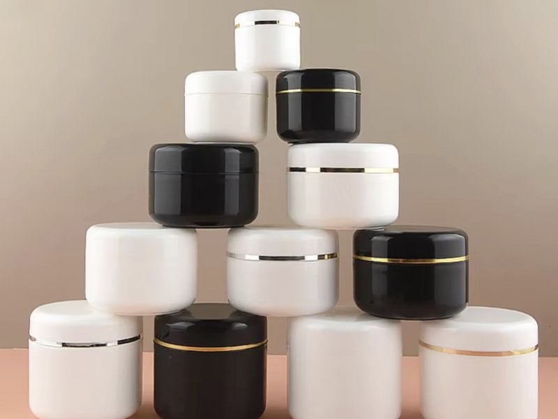 PLASTİK KREM KAVANOZU