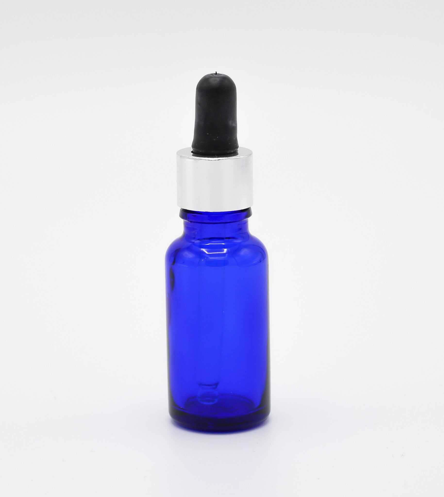 20ML Cam Damlalıklı Şişe Mavi