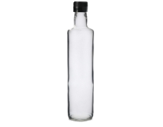 KARE ŞİŞE 1000ML SİYAH TIPA-KAPAK