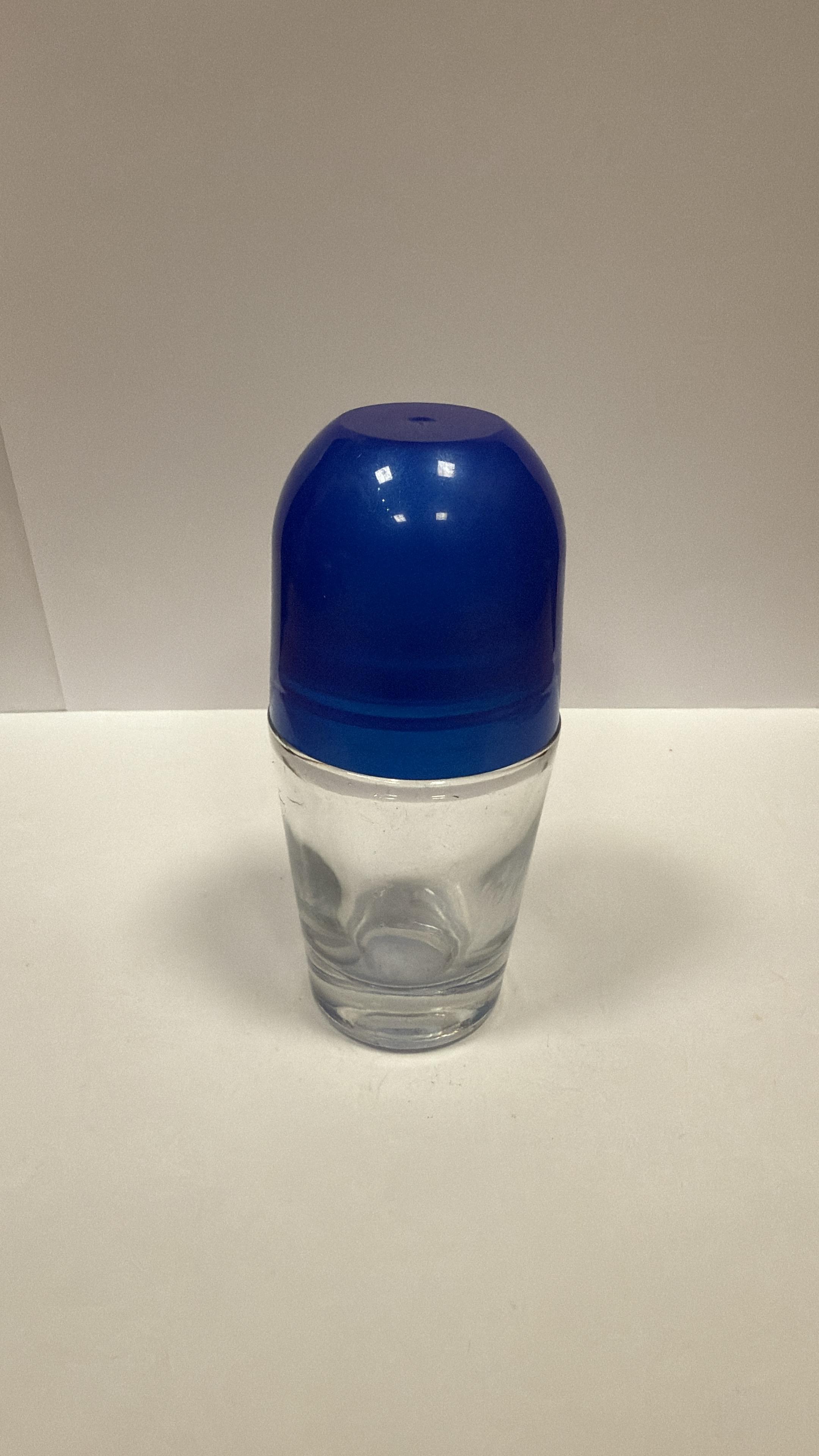 50 ml Plastik Roll On Şişe Mavi Kapak