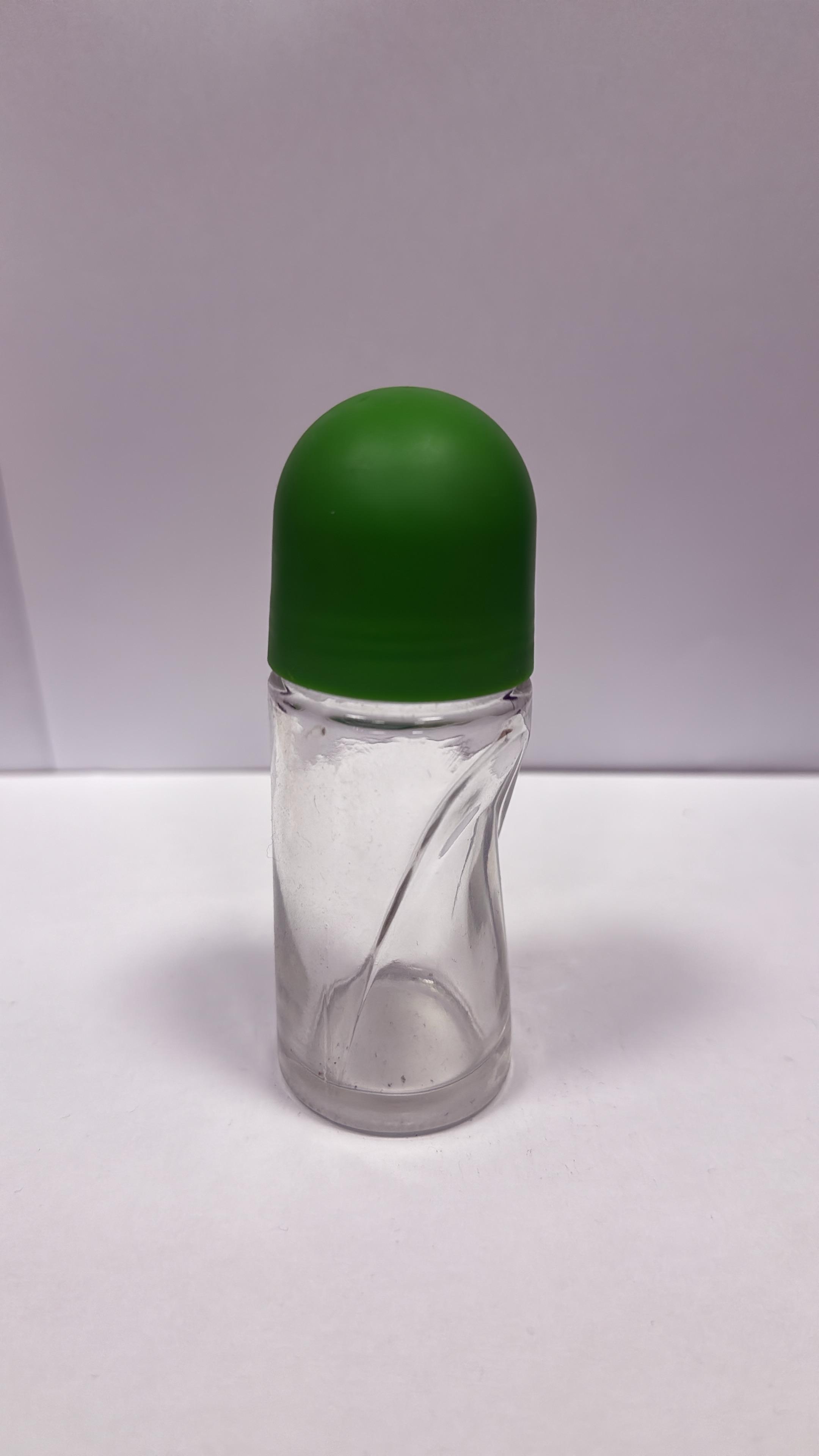 50 ml Plastik Roll On Şişe Yeşil Kapak