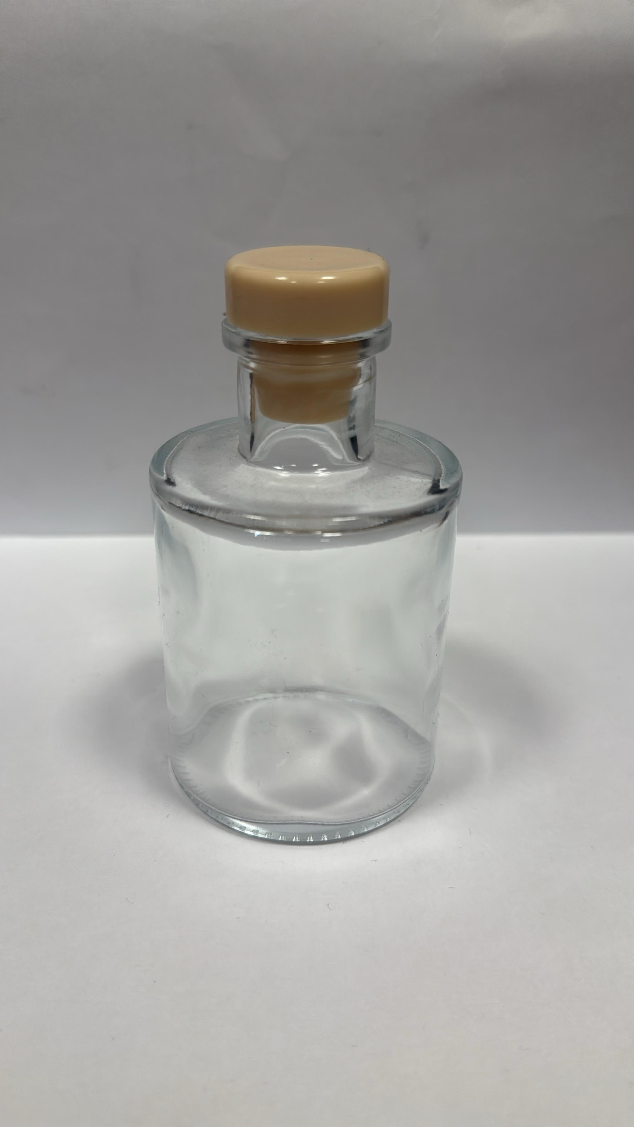 100 cc Yuvarlak Plastik Mantarlı Bambu