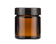 100ML AMBER CAM KREM KAVANOZU