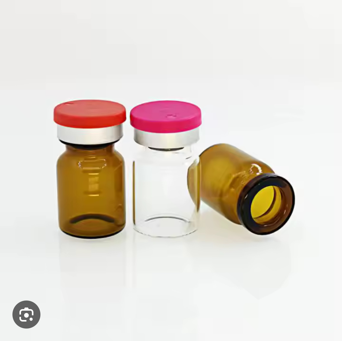 3 R ÇEKME CAM ŞİŞE AMBER