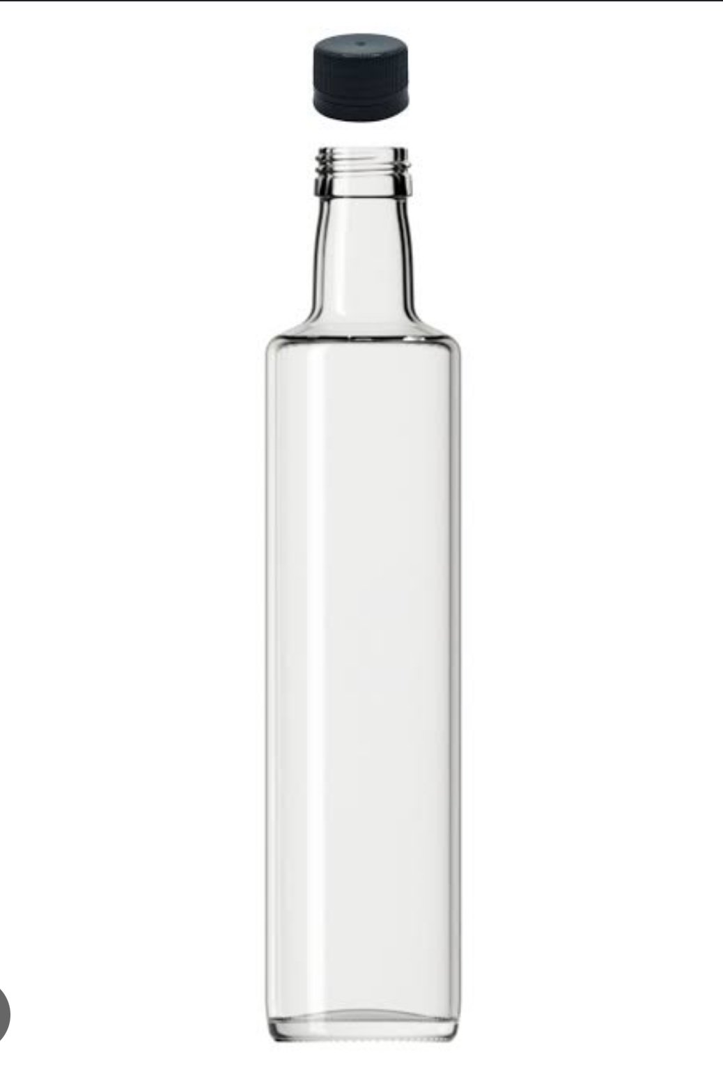 750 CC DORİKA ŞEFFAF YAĞ ŞİŞESİ