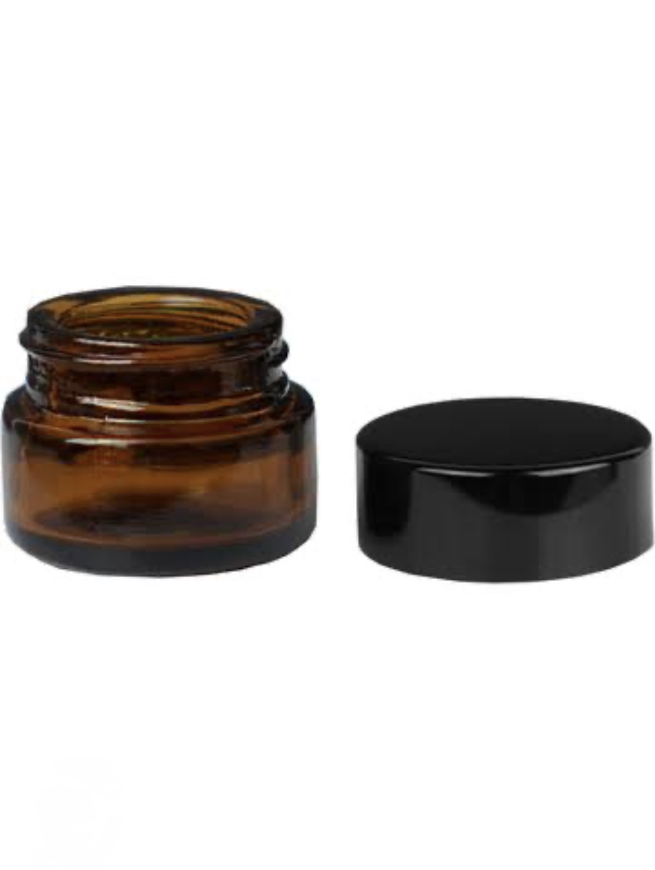 5 CC AMBER CAM KREM KAVANOZU