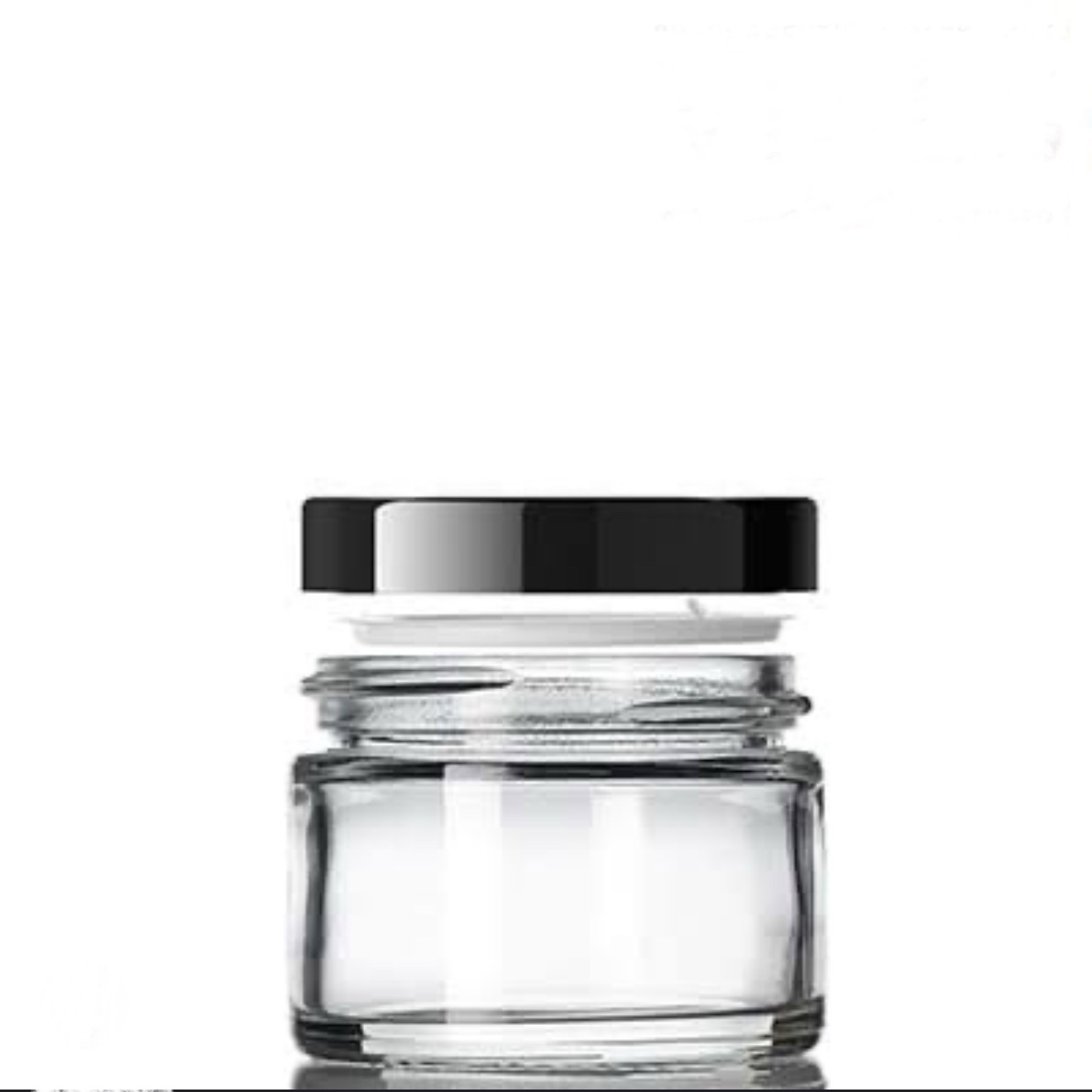 20 CC ŞEFFAF CAM KREM KAVANOZU