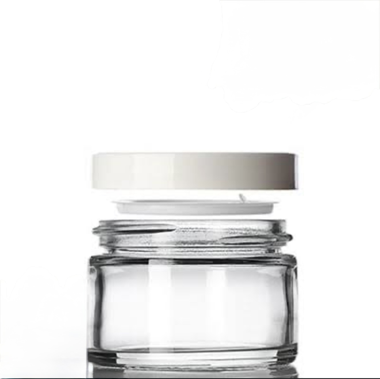 30 CC ŞEFFAF CAM KREM KAVANOZU