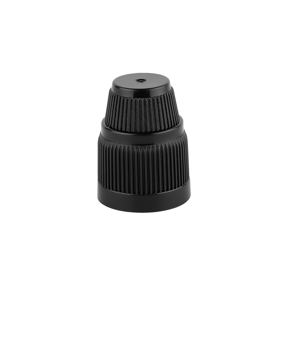 18 mm Kilitli Pet Kapak Siyah